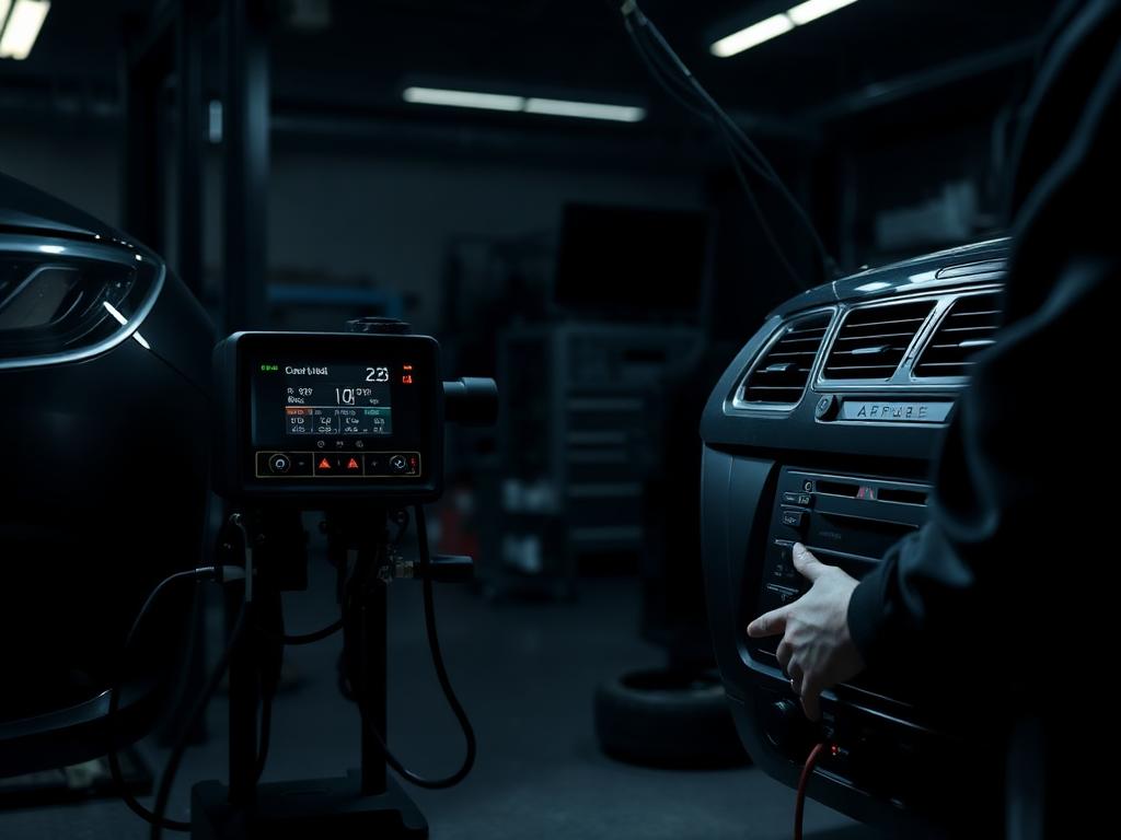 Serwis klimatyzacji samochodowej w warsztacie GWIZD-CAR