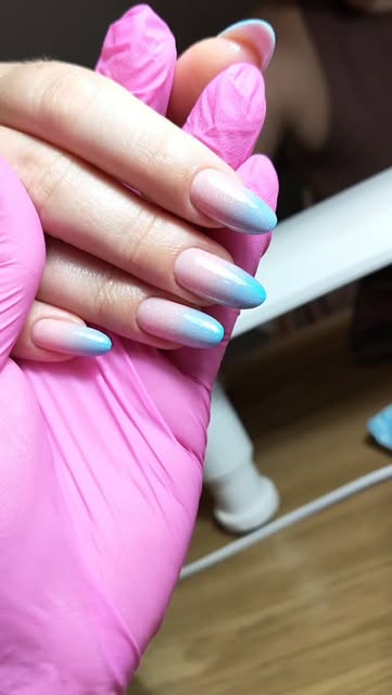 Pastelowe ombre